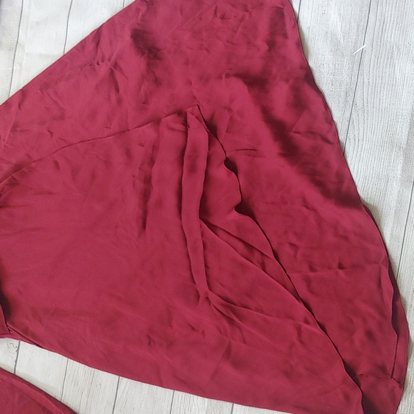 EXPRESS MOCK WRAP SATIN DRESS NWT - Picture 7 of 12